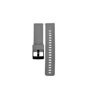 Silikonový řemínek Paddy šedý 24 mm