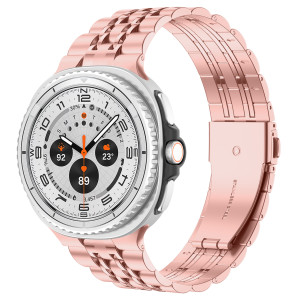 Kovový řemínek PERFECTION zlato-růžový pro Samsung Galaxy Watch 8