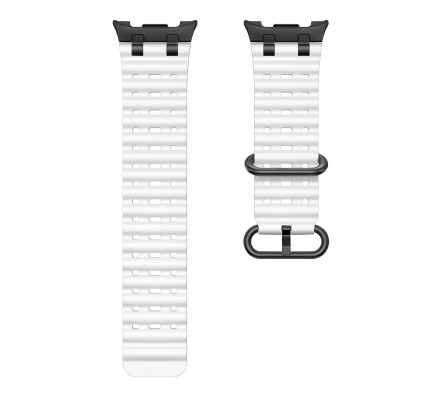 Silikonový řemínek Performance bílý pro Samsung Galaxy Watch 8