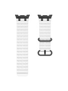 Silikonový řemínek Performance bílý pro Samsung Galaxy Watch 8