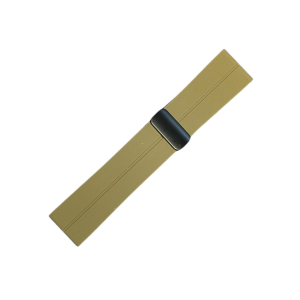 Silikonový řemínek SLIDY khaki 22 mm