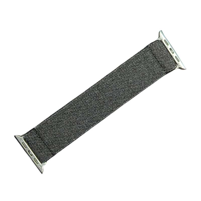 Tkaný řemínek pro Apple Watch černý 38/40/41 mm