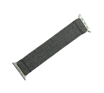 Tkaný řemínek pro Apple Watch černý 42/44/45 mm