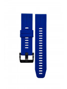 Silikonový řemínek Fit pro Garmin modrý 22 mm