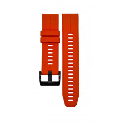 Silikonový řemínek Fit pro Garmin oranžový 26 mm