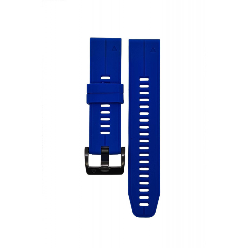 Silikonový řemínek Fit pro Garmin modrý 26 mm
